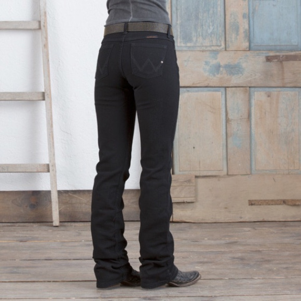 New! Wrangler Black Q Baby Jeans NWT